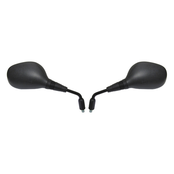Hi Level Mirrors 10mm black rectangle l & r suzuki
